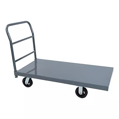 Clearance-BISupply Flat Platform Truck 48 X 24in Industrial Push Cart 2000lb • $199.99
