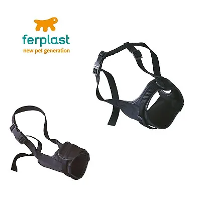 £7.45 • Buy Ferplast Safe Adjustable Padded Dog Muzzle - 5 Sizes Including Boxer