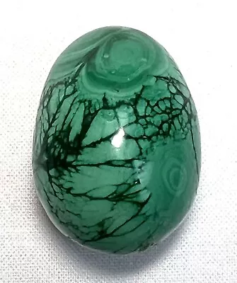 38g Natural Malachite Egg / Ball Quartzcrystal Energy Ball Reiki Healing - 1.25” • $39