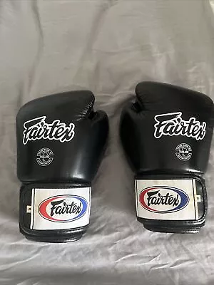 Fairtex Muay Thai Boxing Training Sparring Gloves Size 8 • $40