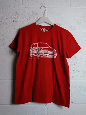 £7.07 • Buy JL Illustration For A Citroen Saxo VTS Motorcar Fan T-shirt Size M