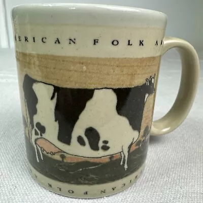 Warren Kimble Otagiri Coffee Tea Mug American Folk Art Fat Cow • $16.97