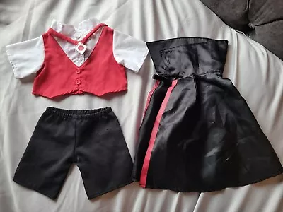 Build A Bear Dracula Vampire Halloween Costume Outfit Excellent Condition  • £9.99