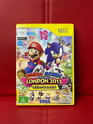 Mario & Sonic At The London 2012 Olympic Games Nintendo Wii • $39