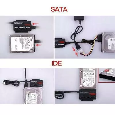 £11.70 • Buy USB 3.0 To 2.5  3.5” IDE SATA Hard Drive HDD Reader New Docking N3C5 Y9M7