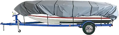 210D Marine Grade Boat Cover- Water Proof Heavy Duty Trailerable Replacement For • $59.28