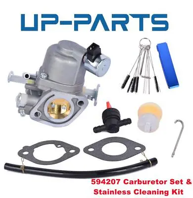 $43.99 • Buy Carburetor Carb & Gasket For Briggs Stratton 594207 Engine Mower W/Cleaning Kit