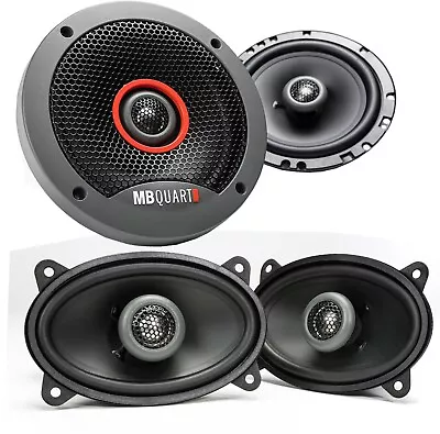 MB Quart FKB146 Formula 4x6  180W + FKB116 6.5  240W 2-Way Car Audio Speaker • $59.25