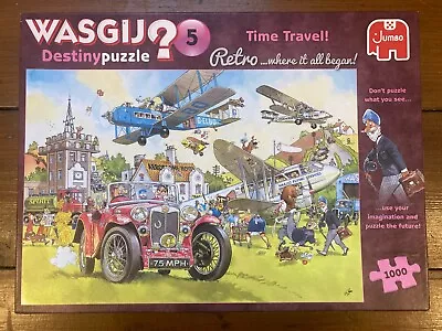 Wasgij Destiny 5 Time Travel 1000 Piece Jigsaw Puzzle Complete • £4