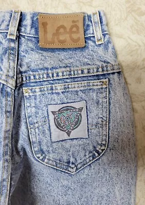 Vtg Women’s Lee Blue Jean  Size 3 Med  Skyriders High Rise USA • $13