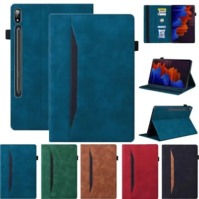 For Samsung Galaxy S9 FE+ 12.4  10.9  Tablet Case Leather Folio Book Cover Stand • $5.89
