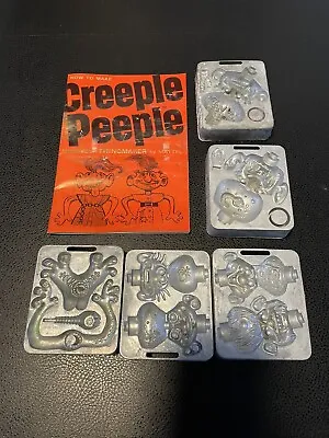 Vintage Mattel Creepy Crawlers Thingmaker Creeple Peeple Mold Lot • $22.95