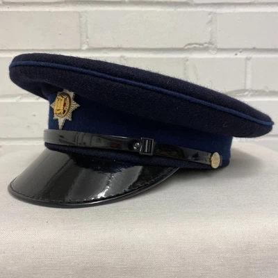 £35 • Buy ROYAL DRAGOON GUARDS DRESS PEAKED CAP WITH BADGE - Size: 57cm , British Army