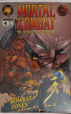 Mortal Kombat Blood And Thunder #3#4 NM 1994 Comic Based On Video Game Series • $0.99