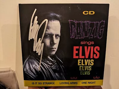 Danzig Sings Elvis CD (Misfits Samhain) Signed/Autographed By Glenn • $35.99