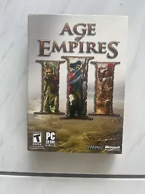 AGE OF EMPIRES III PC-CD-ROM Game Complete With Manuals & Disc 2 & 3 • $42.95