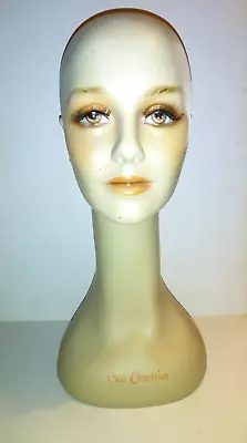 Vintage Chic Creations Swan Neck Female Mannequin Bust #210 F 17  • $75