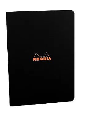 Rhodia Staplebound - Notebook - Black - Lined - 8.25 X 11.75 - R119169 • $11.95