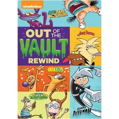 $6.43 • Buy Nickelodeon - Out Of The Vault REWIND (DVD, 2018) Cat Dog/Real Monsters ++ NEW