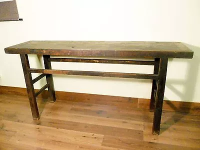 Antique Chinese Ming Painting Table (5554) Cypress/Elm Wood Circa 1800-1849 • $3591