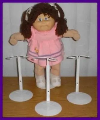 Set Of 3 KAISER #2701 Chubby Waist Doll Stands For CABBAGE PATCH KIDS My Child • $26.99