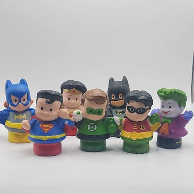 $19.97 • Buy 2011 Fisher Price Little People Super Heroes Lot DC Comics Superman Joker Batman