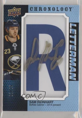 $29.29 • Buy 2019 Upper Deck Chronology Letterman Letter Relics /25 Sam Reinhart Patch Auto