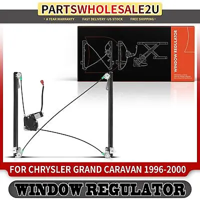 Front Right Window Regulator For Chrysler Town & Country Grand Voyager 1996-2000 • $46.99