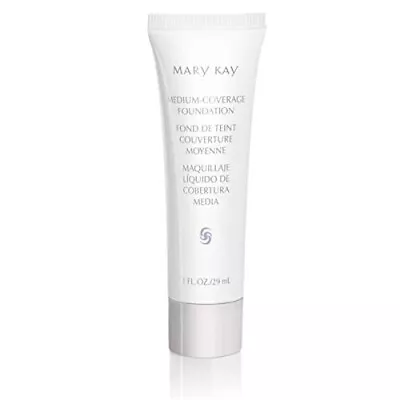 Mary Kay Full Coverage Foundation Ivory 404 New Gray Cap • $8.04