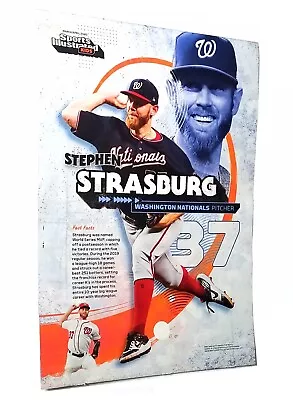 STEPHEN STRASBURG Rare Poster WASHINGTON NATIONALS Baseball 2020 Photo SI Kids • $1.99