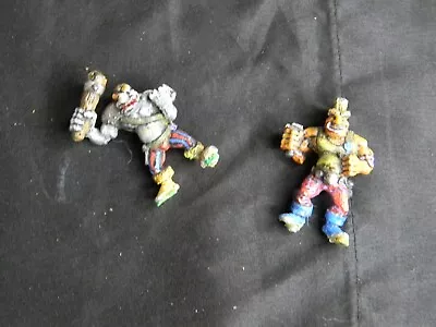 Warhammer Fantasy 40K Retro Ogre Metal Lot  2 Minis • $2.25