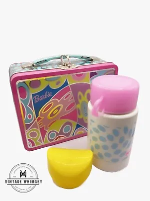 Vintage Barbie Metal Lunchbox W/ Thermos - 2000's • $35