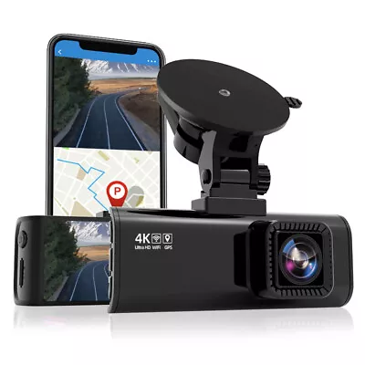 $179.99 • Buy REDTIGER Front Single Dash Camera Dash Cam Wifi With Super Night Vision For Car