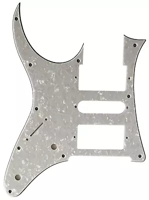 Guitar Parts Guitar Pickguard For Ibanez RG 350 EX Lefthanded4 Ply White Pearl • $11.99