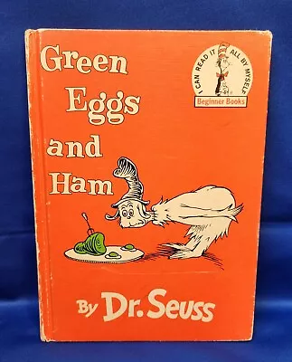 Vintage Green Eggs & Ham 1960 Dr. Seuss Beginner Books Club Edition Random House • $9.50