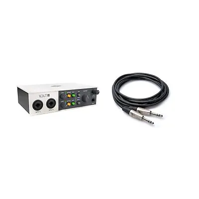 UA Volt 2 USB Audio Interface For Recording Podcasting And Streaming & HOSA... • $257.37