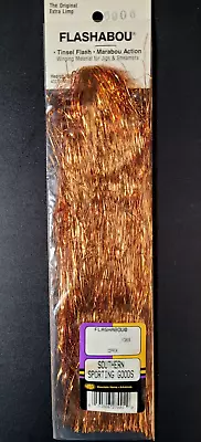 FLASHABOU ORIGINAL - COPPER - HEDRON - Fly Tying Material - Flash - #6906 NEW! • $4.99