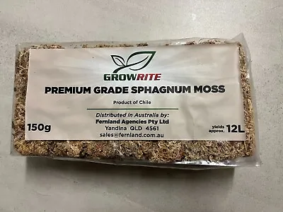 $20.25 • Buy Sphagnum Moss For Orchids, Terrariums, Pots Hanging Basket Or Reptile Housing