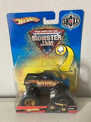 Hot Wheels Monster Jam 1:64 Hot Wheels Blue And Gold (Shoxx) 2007 READ • $9.95