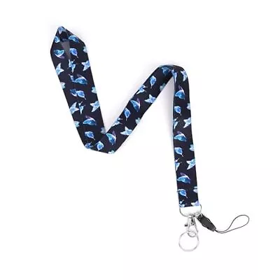 Blue Butterfly Lanyards For Keys Lanyards With Keyring For ID Badge Keychain ... • $14