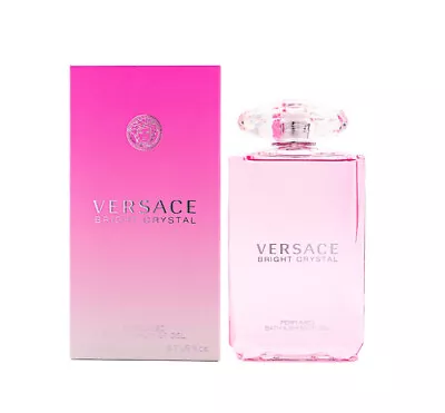 Bright Crystal By Versace 6.7 Oz Perfumed Shower Gel For Women New In Box • $36.16