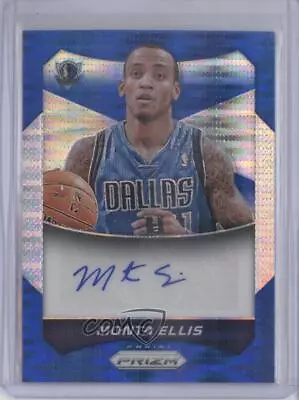 2014-15 Panini Prizm Auto Blue Pulsar Prizm /149 Monta Ellis #51 Auto • $19.17