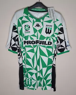 Authentic Kappa Western United FC Inaugural Away Jersey XL BNWT A-League New • $69.95