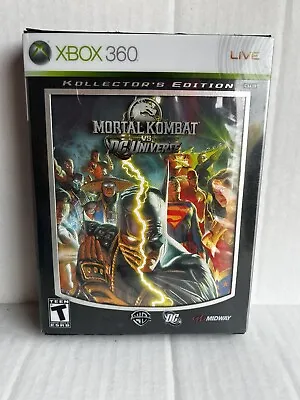 $52 • Buy Mortal Kombat Vs. DC Universe -- Collector's Edition (Microsoft Xbox 360, 2008)