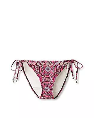 NEW 6 Shore Road By Pooja Bodhi Pink Mandala Bottom Bikini Tie Extra Small XS • $12.99