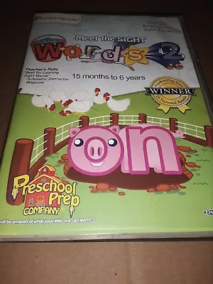 Meet The Sight Words 2 DVD Slim Case Rare Shelf174f • $1.39