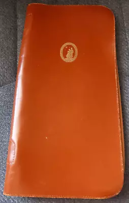 Occidental Life Insurance Leather Portfolio Zippered Vintage • $14.50