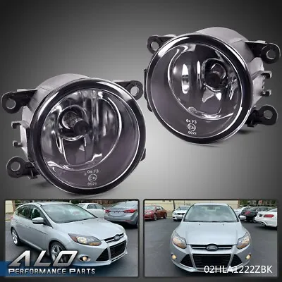$16.77 • Buy 2pcs Clear Bumper Fog Lights Lamps Fit For 2011-2015 Ford Explorer 4F9Z15200AA