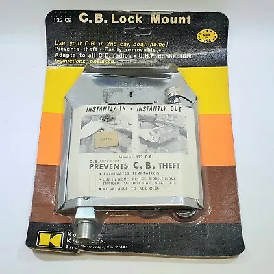 Vintage Kustom Kreations Inc C.B. Lock Mount~Model 122CB~Factory Sealed Package • $42.89