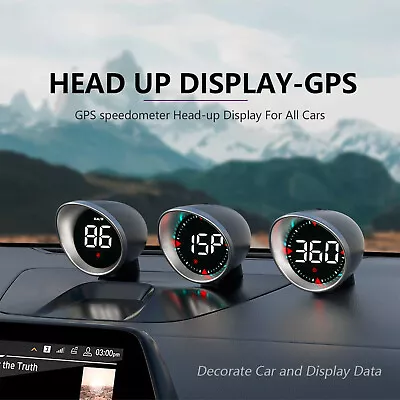 Digital Speedometer GPS Car Bus Head Up Display HUD MPH Speed Meter Accessories • $19.99